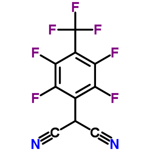 2-[2,3,5,6-Tetrafluoro-4-(trifluoromethyl)phenyl]propanedinitrile Structure,55852-24-9Structure