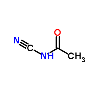 N-氰基乙酰胺結(jié)構(gòu)式_5634-51-5結(jié)構(gòu)式