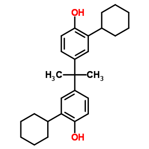 2,2-Bis(3-cyclohexyl-4-hydroxyphenyl)propane Structure,57100-74-0Structure