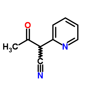 3-Oxo-2-pyridin-2-yl-butanenitrile Structure,57115-24-9Structure