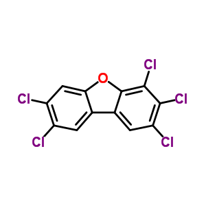 2,3,4,7,8-Pentachlorodibenzofuran Structure,57117-31-4Structure