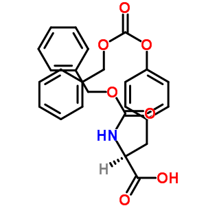 (2S)-2-benzyloxycarbonylamino-3-(4-benzyloxycarbonyloxyphenyl)propanoic acid Structure,57228-29-2Structure