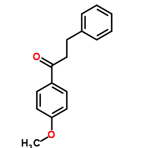 1-(4-Methoxyphenyl)-3-phenyl-propan-1-one Structure,5739-38-8Structure