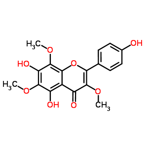 4’,5,7-Trihydroxy 3,6,8-trimethoxyflavone Structure,57393-71-2Structure