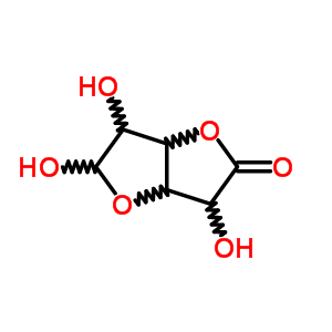 Glucurolactone Structure,575-64-4Structure