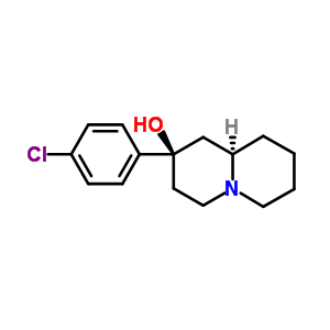 (2R,8ar)-2-(4-chlorophenyl)-1,3,4,5,6,7,8,8a-octahydroquinolizin-2-ol Structure,57661-24-2Structure