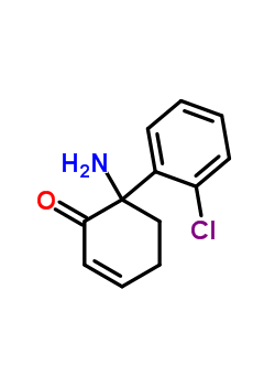 6-Amino-6-(2-chlorophenyl)cyclohex-2-en-1-one Structure,57683-62-2Structure