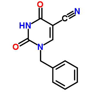 1-Benzyl-2,4-dioxo-1,2,3,4-tetrahydro-5-pyrimidinecarbonitrile Structure,57712-62-6Structure