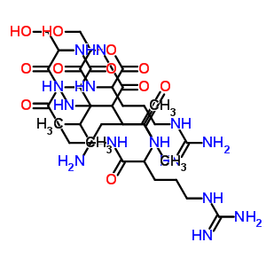 H-gly-arg-gly-leu-ser-leu-ser-arg-oh Structure,57836-10-9Structure