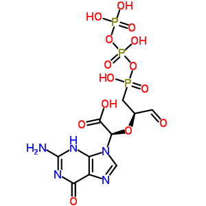 2-(Guanylformylmethoxy)-3-(triphospho)propanal Structure,58045-02-6Structure