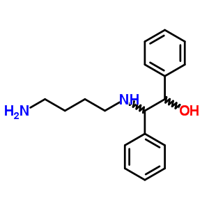 2-((4-Aminobutyl)amino)-1,2-diphenylethanol Structure,58733-36-1Structure