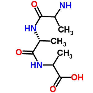 L-alanine,l-alanyl-d-alanyl- Structure,5874-86-2Structure