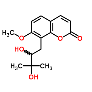 Meranzin hydrate Structure,5875-49-0Structure