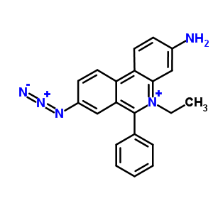 Ethidium monoazide bromide Structure,58880-05-0Structure