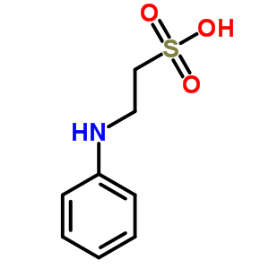 N-苯基牛磺酸結(jié)構(gòu)式_58928-14-6結(jié)構(gòu)式