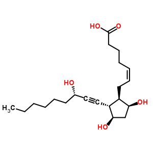 20-Methyl-13,14-(didehydroprostaglandin) f2alpha Structure,59476-66-3Structure