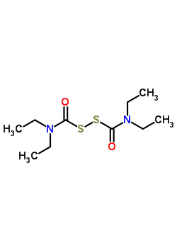 Bis(diethylcarbamoyl)disulfide Structure,59547-11-4Structure