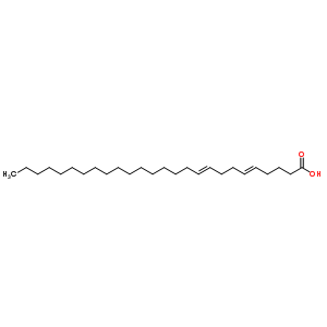 5,9-Hexacosadienoic acid Structure,59708-84-8Structure