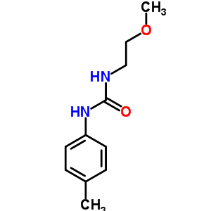 N-(2-甲氧基乙基)-N-(4-甲基苯基)-脲結(jié)構(gòu)式_59759-09-0結(jié)構(gòu)式