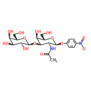 Gal beta(1-3)galnac-beta-pnp Structure,59837-15-9Structure