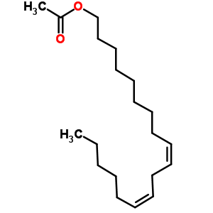 乙酸亞油醇酯結構式_5999-95-1結構式