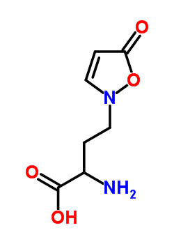 2-(3-Amino-3-carboxypropyl)isoxazolin-5-one Structure,60102-46-7Structure