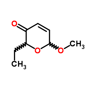 2-Ethyl-6-methoxy-3,6-dihydro-2h-pyran-3-one Structure,60249-14-1Structure