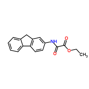 N-(9h-fluoren-2-yl)oxamidic acid ethyl ester Structure,60550-98-3Structure