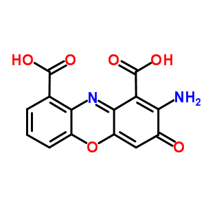 Cinnabarinic acid Structure,606-59-7Structure