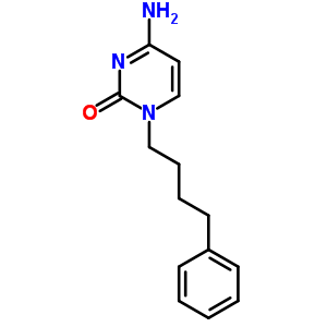 2(1H)-pyrimidinone,4-amino-1-(4-phenylbutyl)- Structure,60722-57-8Structure