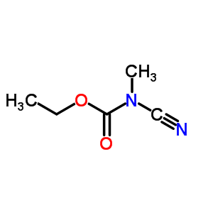 Ethyl n-cyano-n-methylaminoformate Structure,60754-24-7Structure