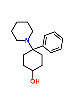 4-Phenyl-4-piperidinocyclohexanol Structure,60756-83-4Structure