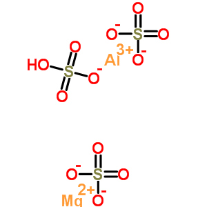 Magnesium aluminum sulfate Structure,60778-99-6Structure