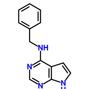 N-benzyl-7h-pyrrolo[2,3-d]pyrimidin-4-amine Structure,60972-04-5Structure