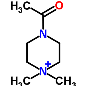 1,1-Dimethyl-4-acetylpiperazinium Structure,61167-35-9Structure