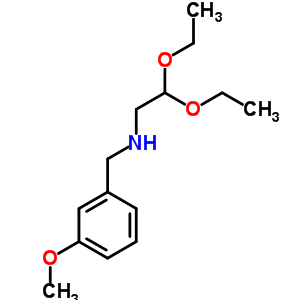 2,2-Diethoxy-n-[(3-methoxyphenyl)methyl]ethanamine Structure,61190-11-2Structure