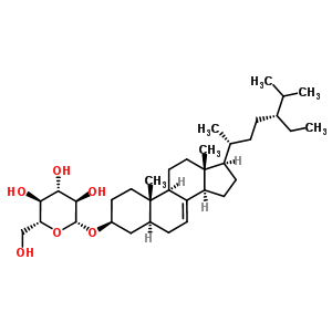 Schottenol glucoside Structure,61376-86-1Structure