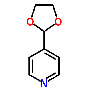 4-(1,3-Dioxolan-2-yl)pyridine Structure,61379-59-7Structure