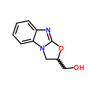 Oxazolo[3,2-a]benzimidazole-2-methanol ,2,3-dihydro-(9ci) Structure,61532-55-6Structure