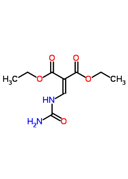 Diethyl 2-[(carbamoylamino)methylidene]propanedioate Structure,61679-84-3Structure