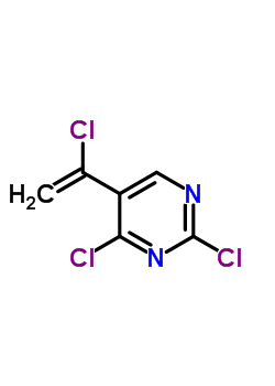 5-(1-Chlorovinyl)-2,4-dichloropyrimidine Structure,61751-45-9Structure