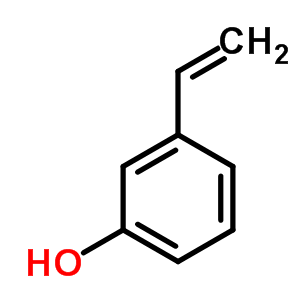 3-乙烯基苯酚結(jié)構(gòu)式_620-18-8結(jié)構(gòu)式