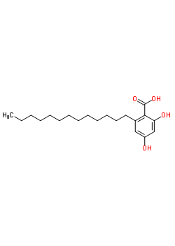 6-Tridecylresorcylic acid Structure,62071-09-4Structure