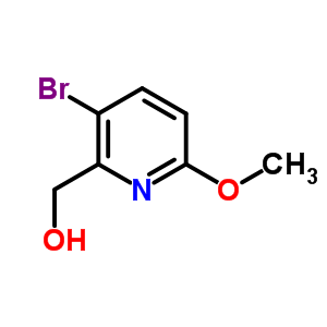 2-Pyridinemethanol, 3-bromo-6-methoxy- Structure,623942-84-7Structure