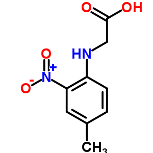 Glycine,n-(4-methyl-2-nitrophenyl)- Structure,62573-36-8Structure