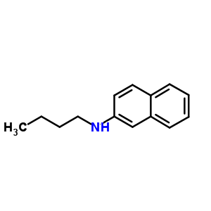 n-丁基-2-萘胺結(jié)構(gòu)式_6270-18-4結(jié)構(gòu)式