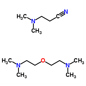 2-(2-Dimethylaminoethoxy)-n,n-dimethyl-ethanamine: 3-dimethylaminopropanenitrile Structure,62765-93-9Structure