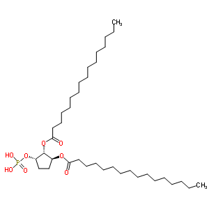 1,2-Dipalmitoyl cyclopentanophosphoric acid Structure,62893-38-3Structure