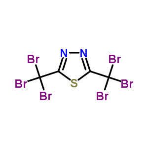 2,5-Bis(tribromomethyl)-1,3,4-thiadiazole Structure,63140-62-5Structure