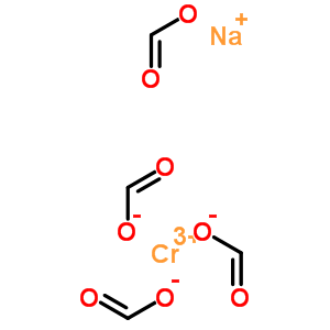 Chromium(3+) sodium tetraformate Structure,63182-21-8Structure